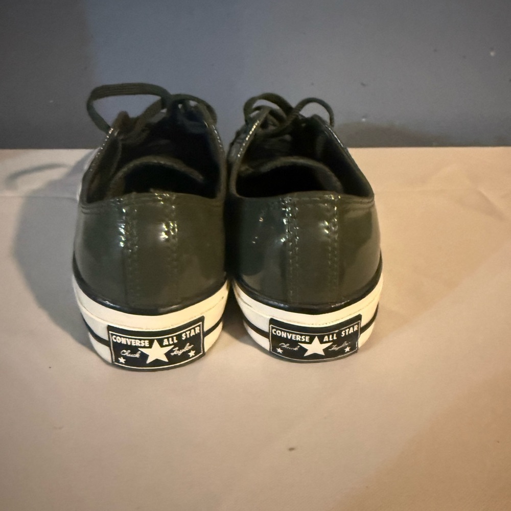 Converse Dark Green Low-Top Sneakers - Picture 3 of 6